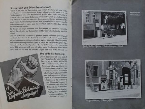 "Die Shell Tankstelle" Gasstation-Magazine1938 (3750)